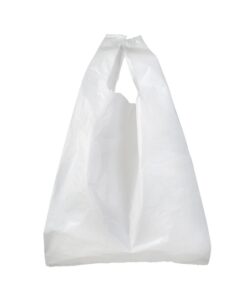 White Plastic Carrier Bags - 30 Micron - Handy 240 - 46 x 13 cm - Pack of 1000 - 2G_PLCAHA30
