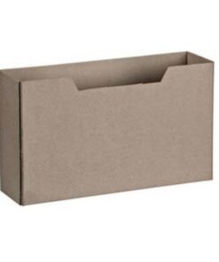 Cardboard Document Containers - Foolscap - 37 x 10 x 21 cm - Pack of 25 - BCAF01