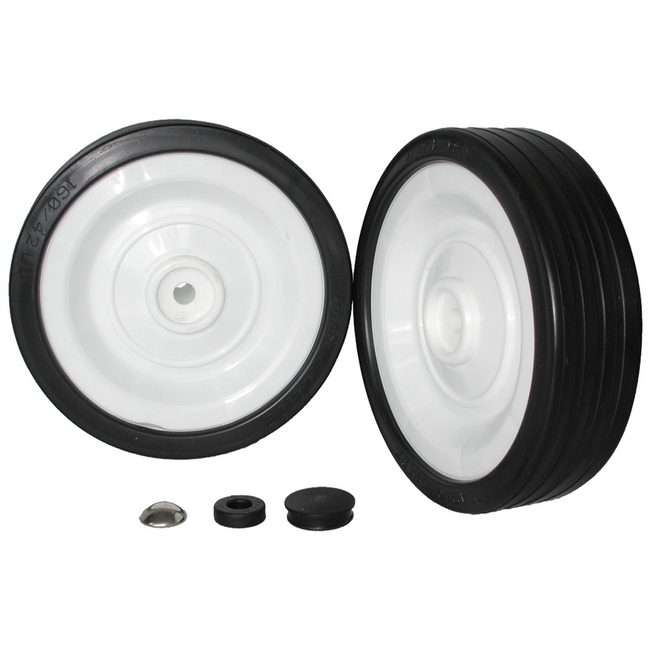Plastic Wheels - Polypropylene - 160mm ? - Pack of 2 - R160_42