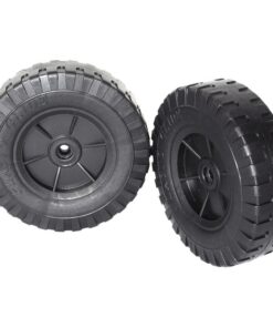 Plastic Wheels - Polypropylene - 100mm ? - Pack of 2 - JEEP100
