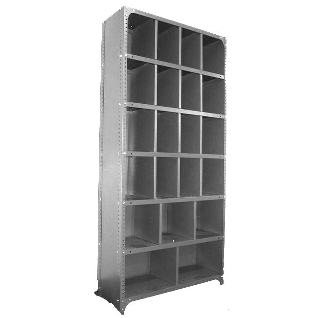 Pigeon Hole Cabinet - 21 Compartment - 221 x 91 x 30 cm - PH005-grey