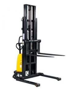 Wide Straddle Semi Electric Pallet Stacker - 1500kg Capacity - 3.5m Lift - WSSES1500-3500