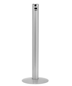 Ash Pillar Bin - Floor Standing - Stainless Steel - 90 x 1200 (H) mm - 055SS