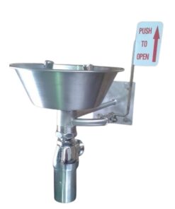 Eyewash Safety Station Bowl - Wall Mounted - 30 x 30 x 36 cm