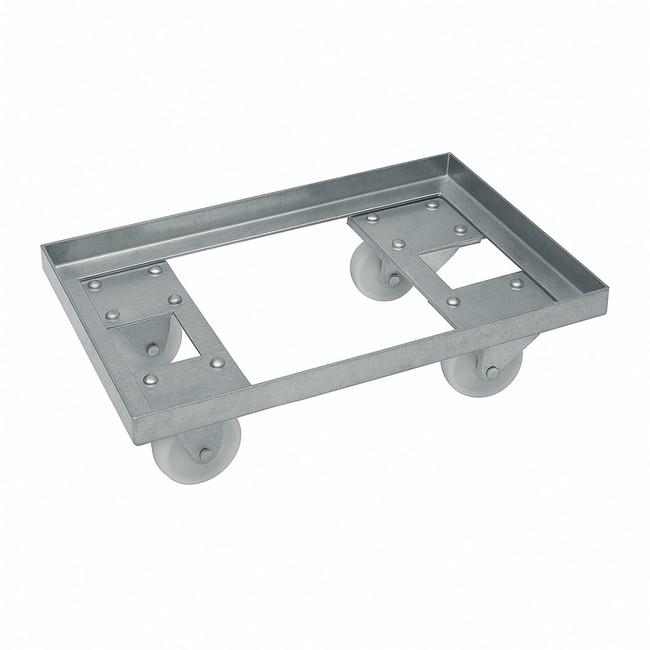 Metal Dolly - Square - 60 x 40 x 15 cm - Load Capacity 250kg
