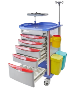 Drug Medicine Trolley (5 drawers) MS-MT003