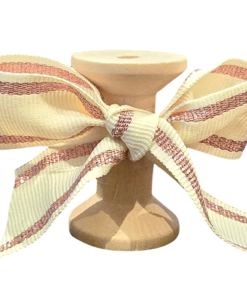 No 244 – 25mm Ivory & Rose Gold