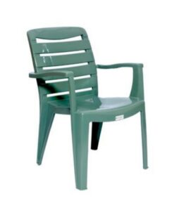 Mia High Back Chair – Olive Green