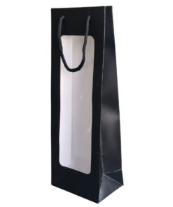 Black Bottle with Window