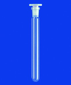 Lenz-Laborglas Round Bottom Test Tube NS 24/29 Ø 28 mm × 150 mm (DURAN® Tubing, No Stopper)