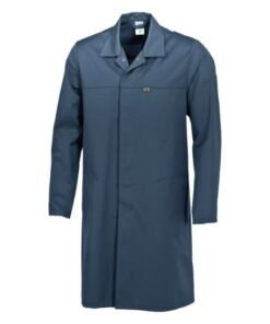 Bierbaum-Proenen BP Laboratory Coat Size XLN, Dark Grey 65% Polyester / 35% Cotton 1/1 Arm, Unisex