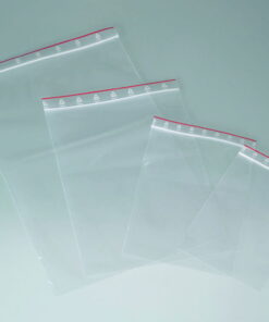 Bürkle Packaging Bags with Closure, 300x200 mm, 2500 ml, PE, Pack of 100
