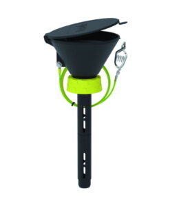 Bohlender b.safe Funnel 130 mm – S 51 Thread, Black PE (Electrically Conductive)