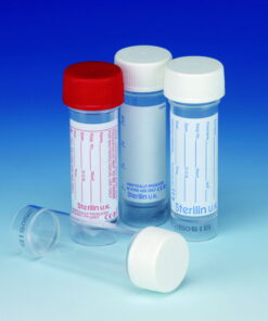 Sterilin Ltd. Universal Containers 30mL PSPP without Labels Quickstart Cap Pack of 400
