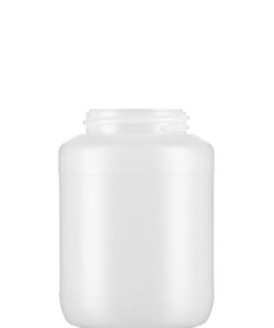 Kautex Textron Storage Jar Round HDPE Natural 750ml – Without Lid
