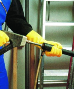 MAPA Protective Gloves, Natural Latex, Size 8–8½