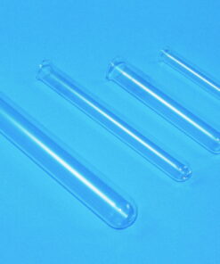 LLG Test Tubes Fiolax 12 x 100 mm with Beaded Rim Pack of 100