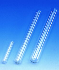 LLG Test Tubes 70 x 8 mm, Soda Glass with Beaded Rim