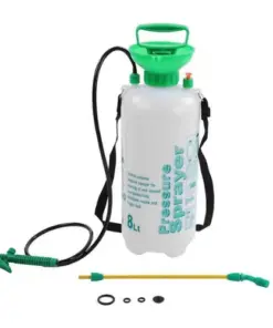 8L Pressure Sprayer for Fertilizing, Weed & Pest Control – Shoulder Straps & Pressure Release Valve