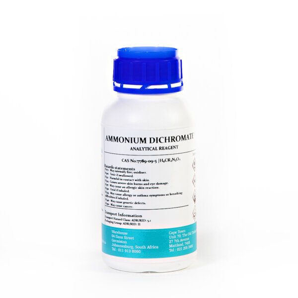 Ammonium Dichromate AR – 500g