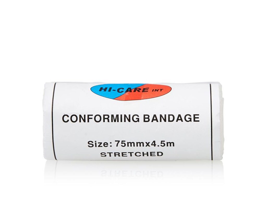 Conforming Bandage – 75Mmx2.7M Hi-Care (4.5M) Stretched/ 10’S