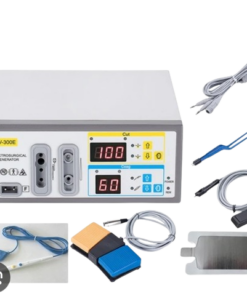 Electrosurgical Unit (Maximum 100watts), Monopolar cut, Monopolar Coag, Bipolar Coag. HV-300E