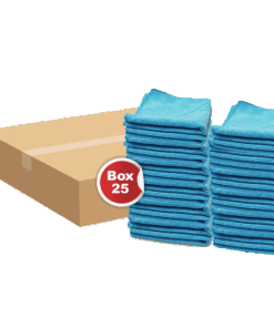 Micro Fibre Cloth Blue 280gsm (Box of 25)