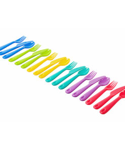 Kiddies Rainbow Cutlery 6’S