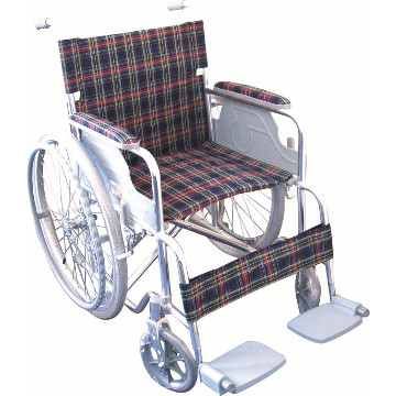 Aluminum Caregiver Wheelchair – Fixed Armrest