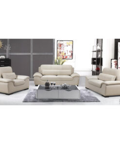 Lounge Suite 3 Piece-Cream
