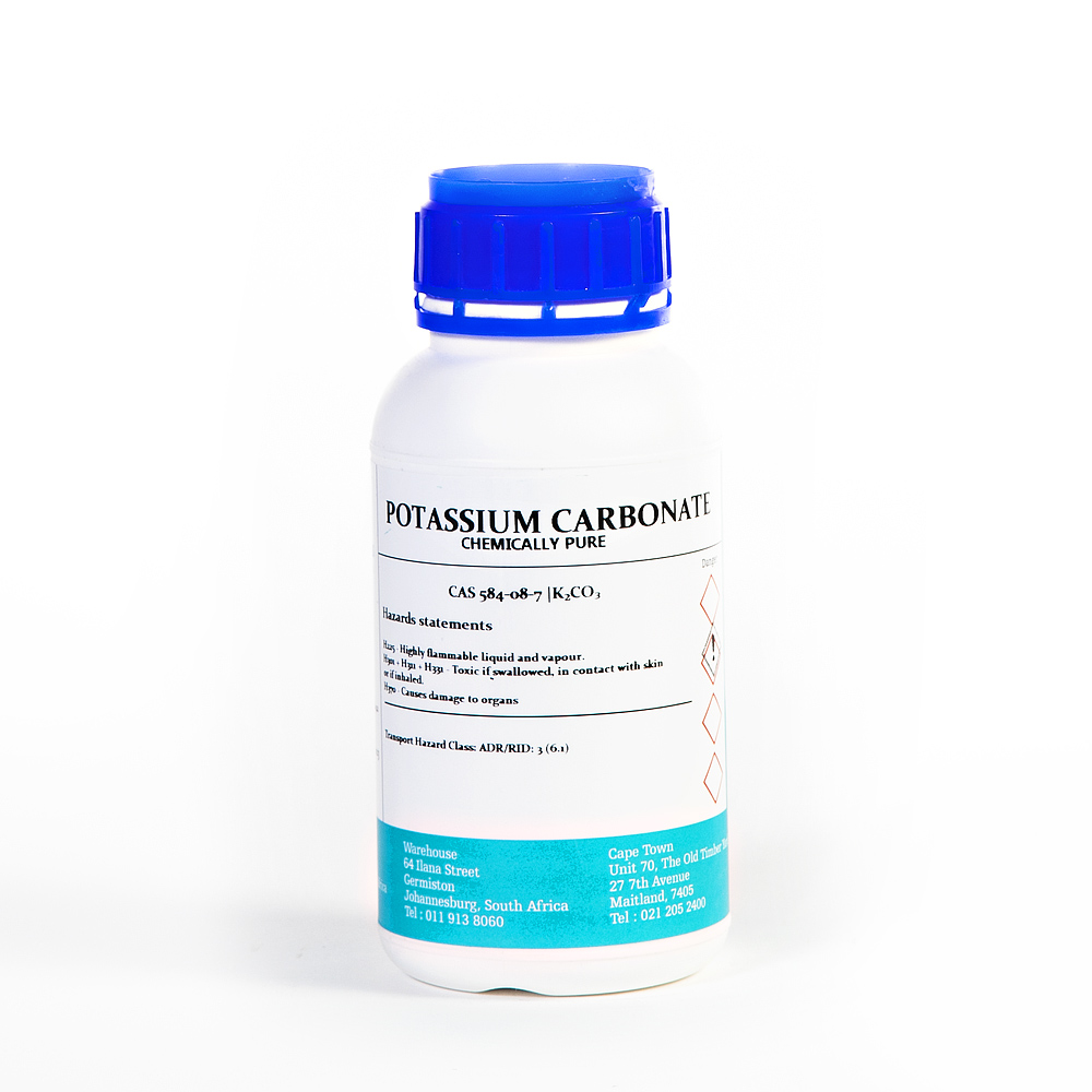 Potassium Carbonate CP – 500g