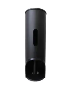 Toilet Paper Dispenser Round TR3 Black
