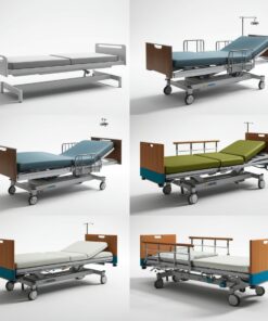Hospital medical exam beds