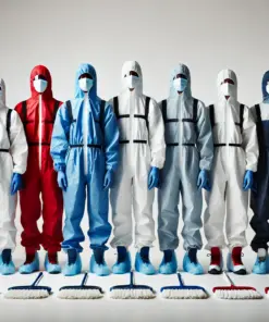 Disposable Coveralls blue large