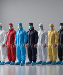 Disposable 50 gsm coveralls