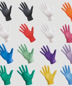 B. Braun Vasco U. Gloves, Size L, Basic, Natural White, Latex, Powder-Free, Non-Sterile, Pack of 100