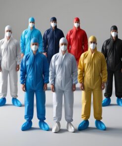 Disposable 50 gsm coveralls