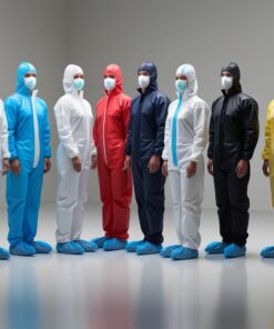 Disposable 50 gsm coveralls