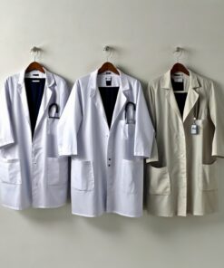 gold Lab coat