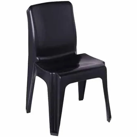 Carlow Plastic Chair – Black