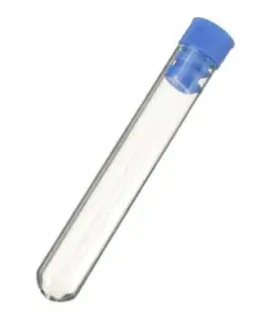 Test Tube, Glass, With Cap 18mm x150mm