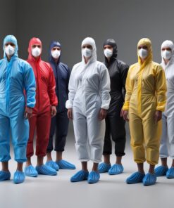 Disposable 50 gsm coveralls