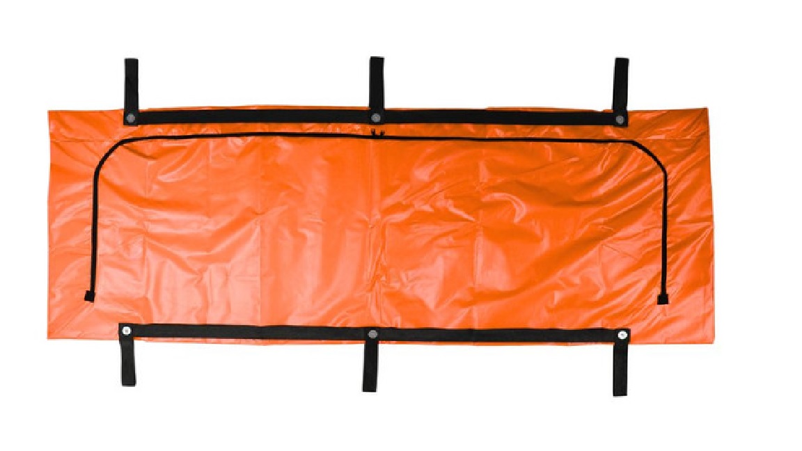 Disposable plastic Body bags-with centre zip Small