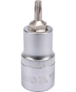 Torx Bit Socket - Male - Chrome Vanadium - 1/2" Connector - Standard Length - T25 x 50mm - YT-04311