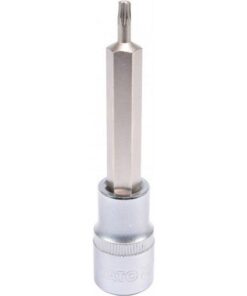Torx Bit Socket - Male - Chrome Vanadium - 1/2" Connector - Long - T20 x 100mm - YT-04320