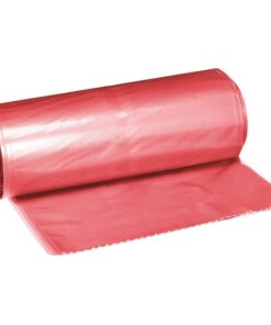 Wheelie Bin Refuse Bag - 240L - Red - 30 Micron - Pack of 1000 - 240LBAG-RED