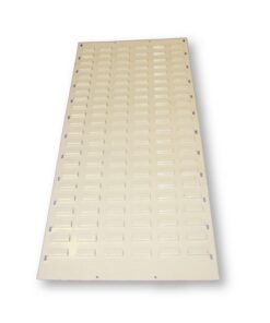 Panel for Stack & Hang Bin - Wall Mounted Steel Louvre Panel - Small Part Storage - 182.8 x 45.7 cm - PANEL1828