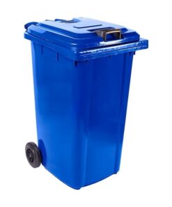240L SABS Wheelie Bin - 2 Wheel - Plastic - SABS Approved - Colour Options - Pack of 5