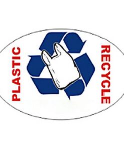 Sticker for Recycle Bin - 15 x 9.5 cm