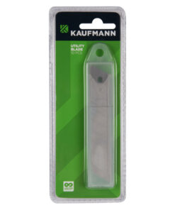 Kaufmann Utility Knife Snap Off Blades 10Pce